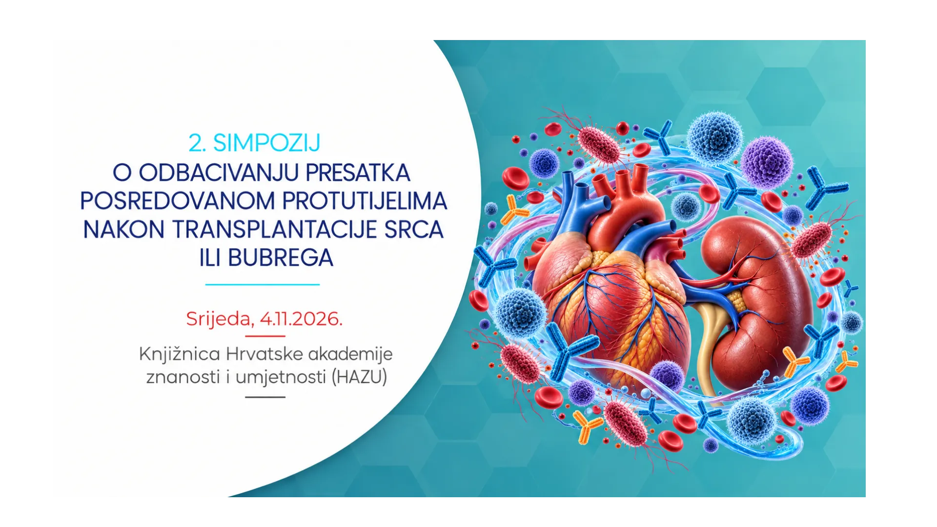 2. simpozij o odbacivanju presatka posredovanom protutijelima nakon transplantacije srca ili bubrega